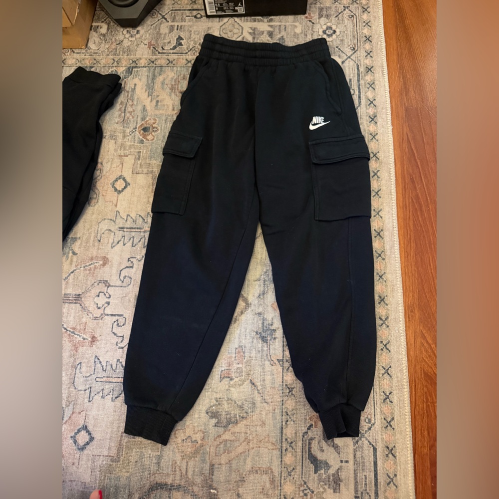 Nike Midnight Black Cargo Sweatpants